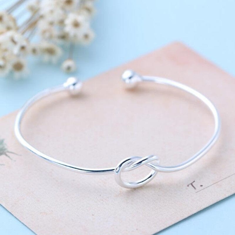 The Unique Knot Collection- O-Knot Bangle (Handcrafted)