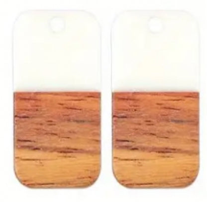 Wood/Acrylic Earrings