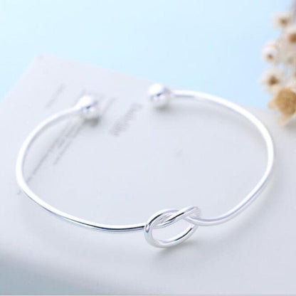 The Unique Knot Collection- O-Knot Bangle (Handcrafted)