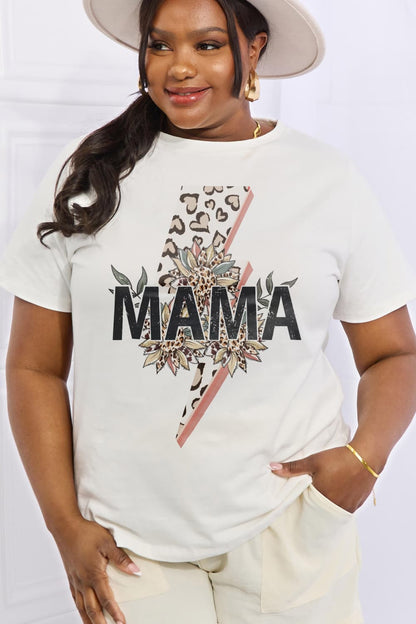 Simply Love MAMA Graphic Cotton Tee