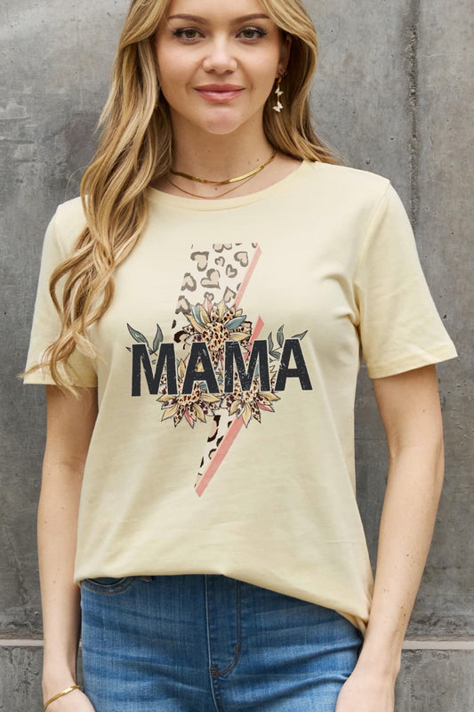 Simply Love MAMA Graphic Cotton Tee